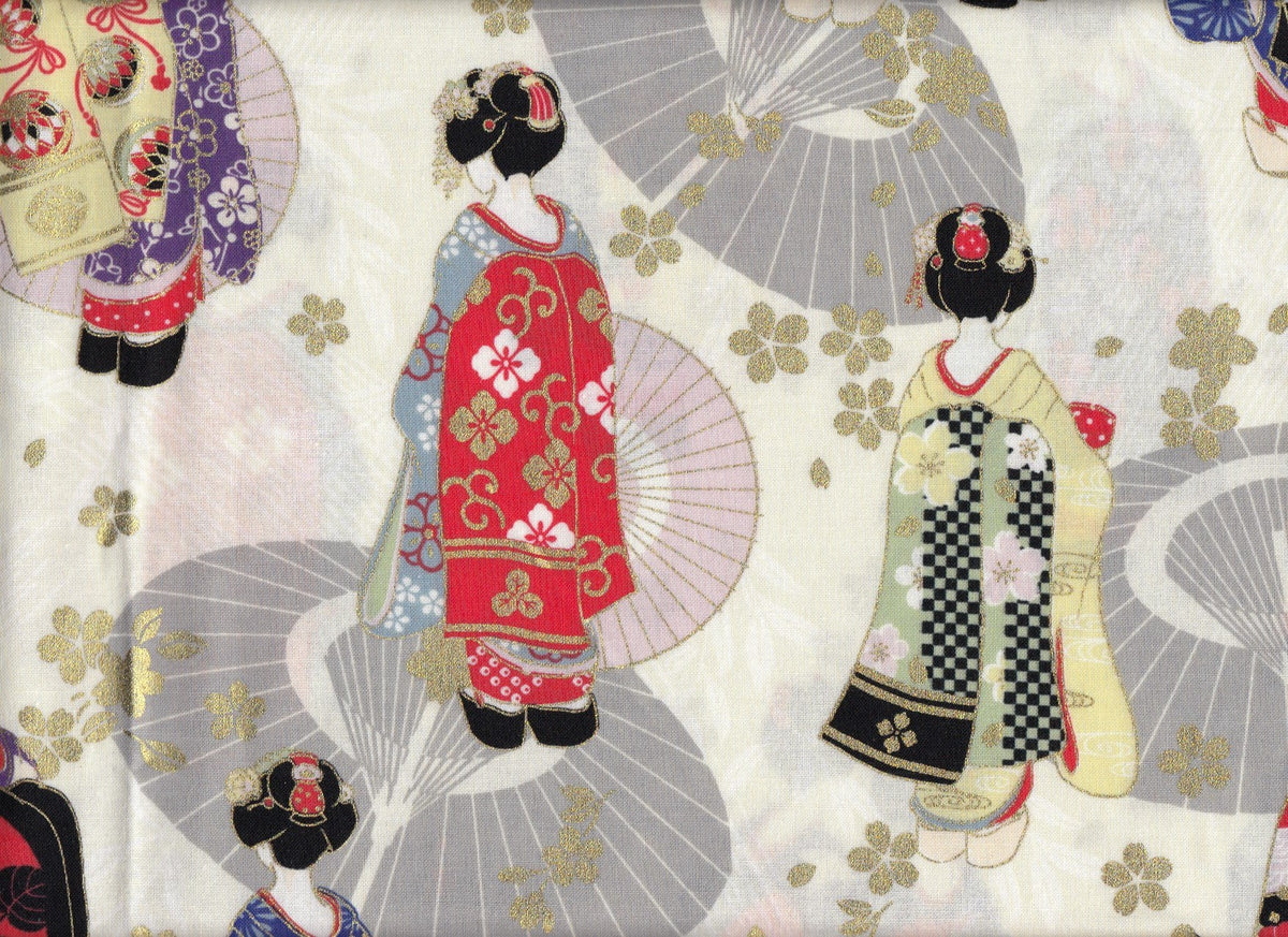 Wachstuch Maiko groß