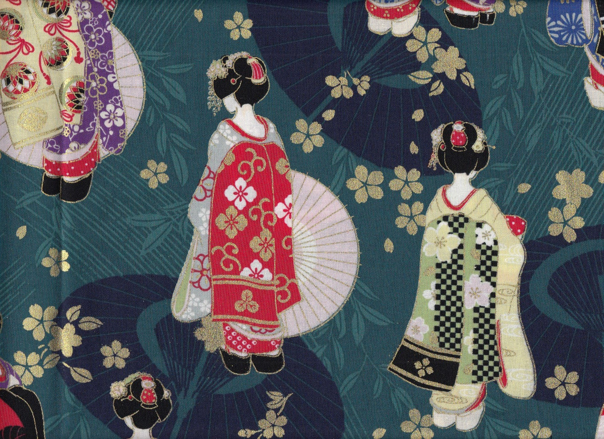 Wachstuch Maiko groß