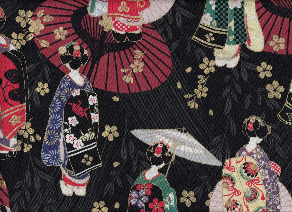 Wachstuch Maiko groß