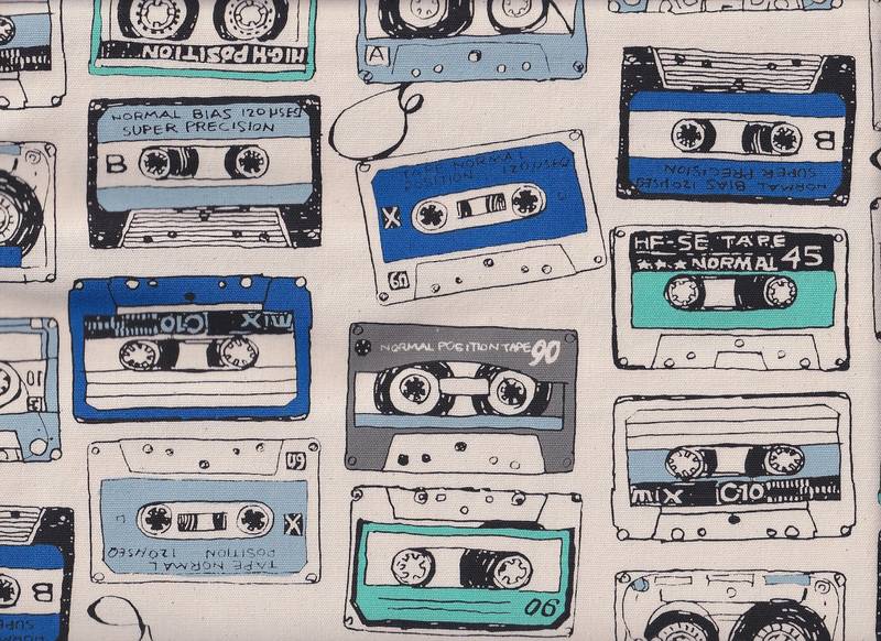 Wachstuch Mix Tape