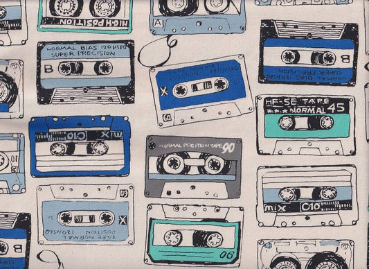 Wachstuch Mix Tape