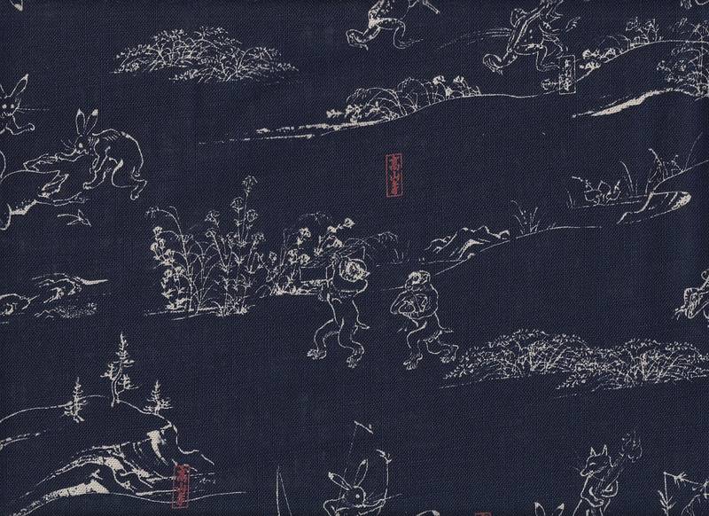 Choju-giga indigo