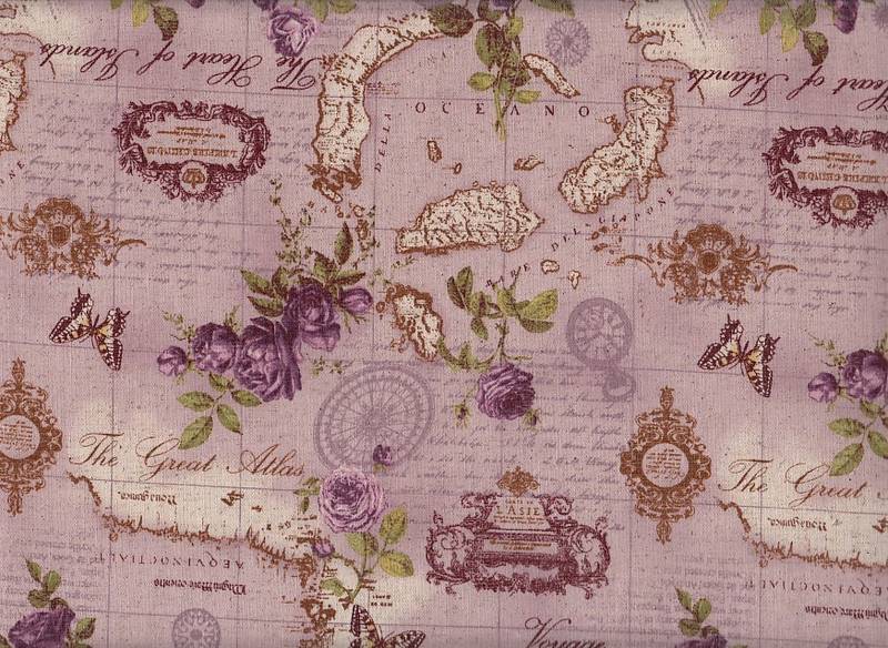 Wachstuch Antique Map