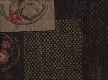 Patch Blumen Shibori