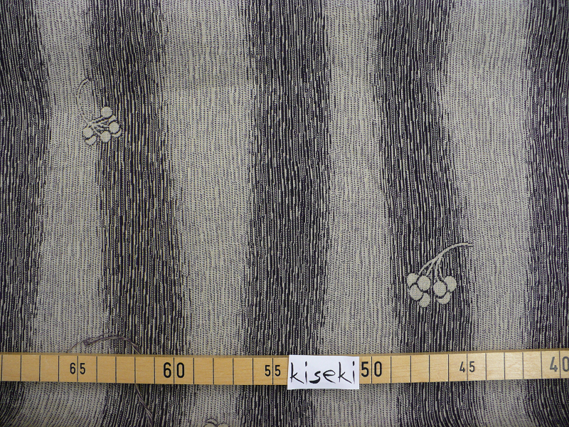 Blumen Streifen Jacquard