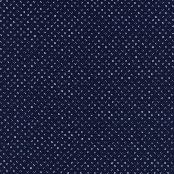Cotton & Steel S.S. Bluebird - Shibori - Navy