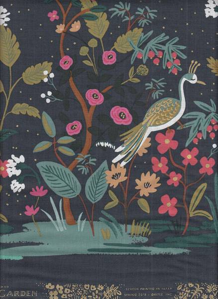 Cotton & Steel Growing Garden Metallic