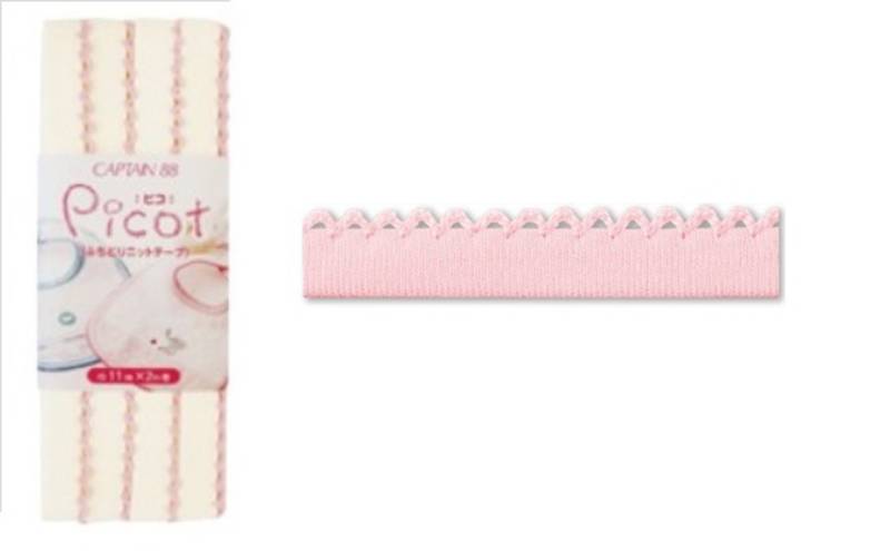 Schrägband Picot (Strick) 11 mm