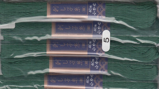 40 m Sashiko Garn dünn Daruma