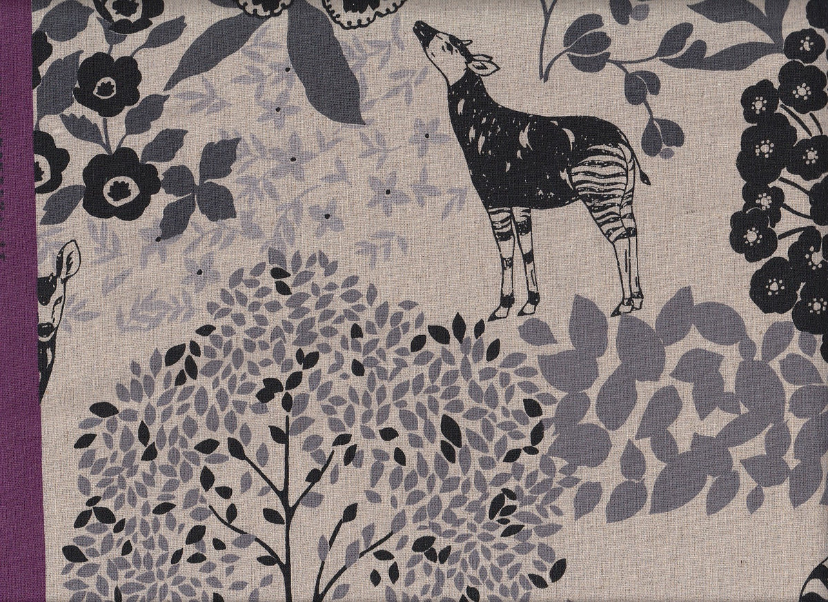 Wachstuch Echino Bond gray