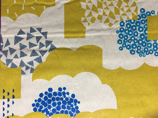 Wachstuch Echino Sunny yellow