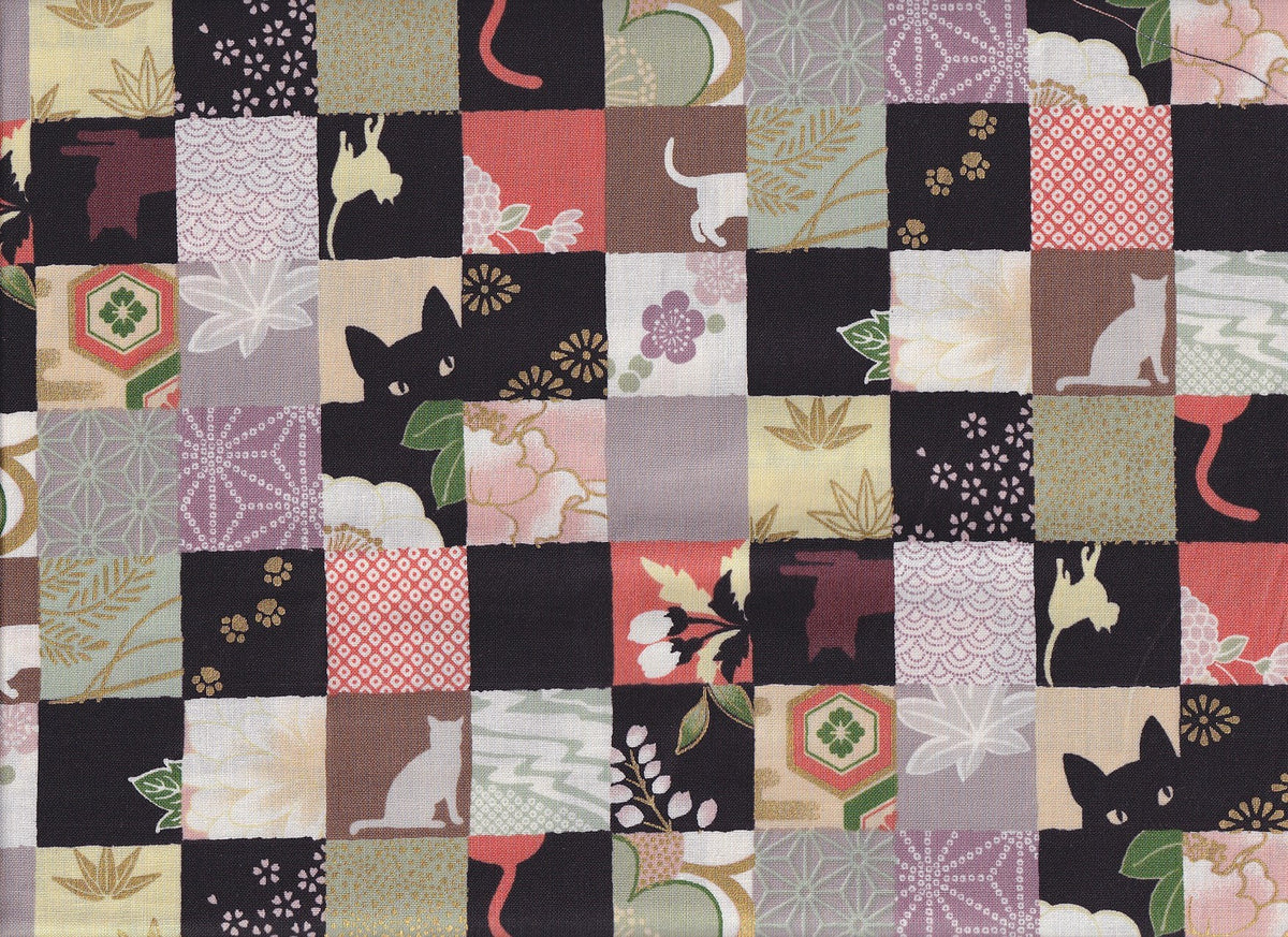 Wachstuch Katzen Patch