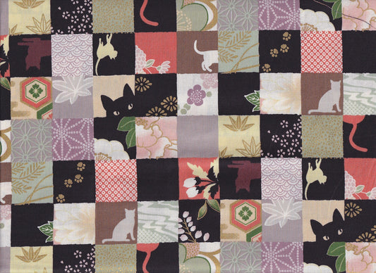 Wachstuch Katzen Patch