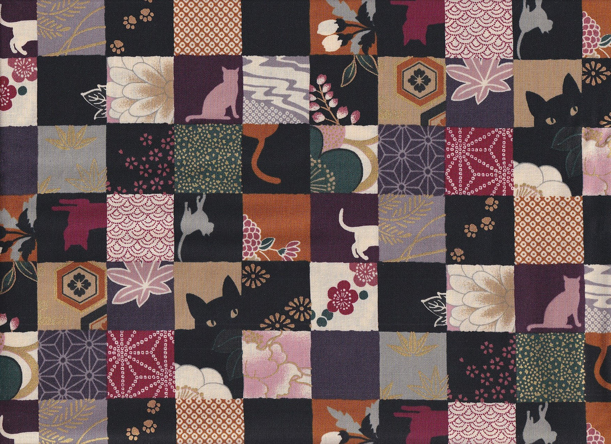 Wachstuch Katzen Patch