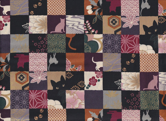 Wachstuch Katzen Patch