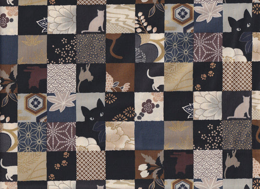 Wachstuch Katzen Patch