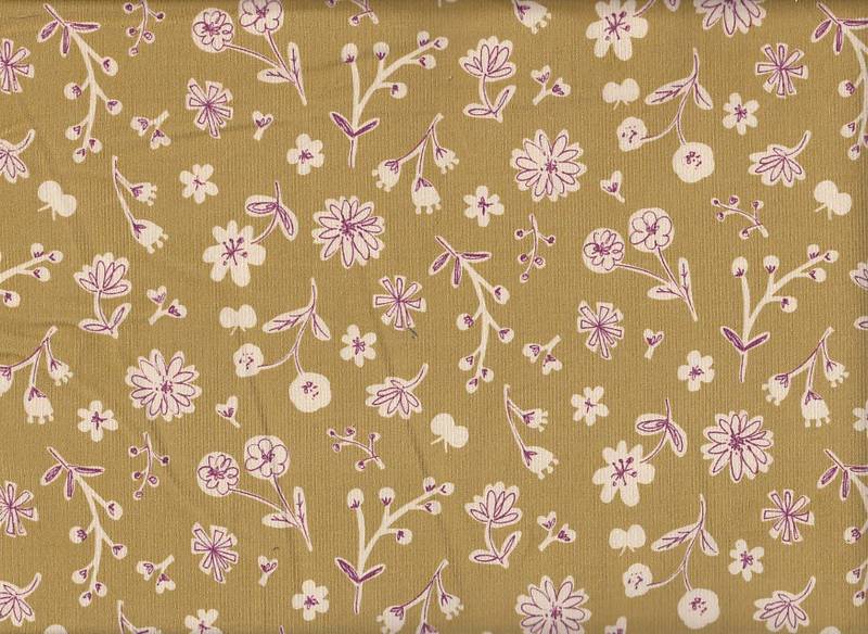 Blumen - Babycord