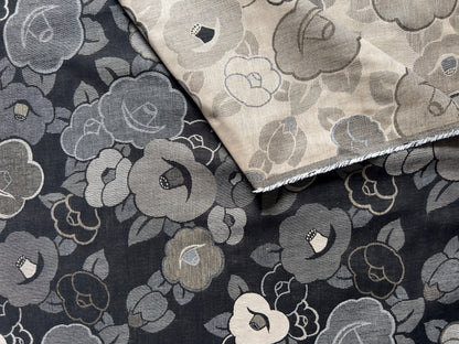 Tsubaki schwarz Jacquard
