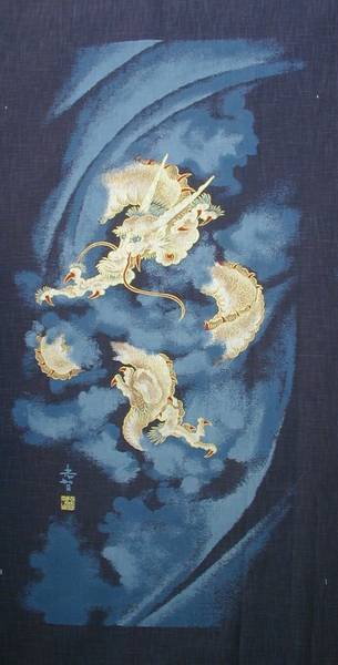 Panel Drache & Wolke