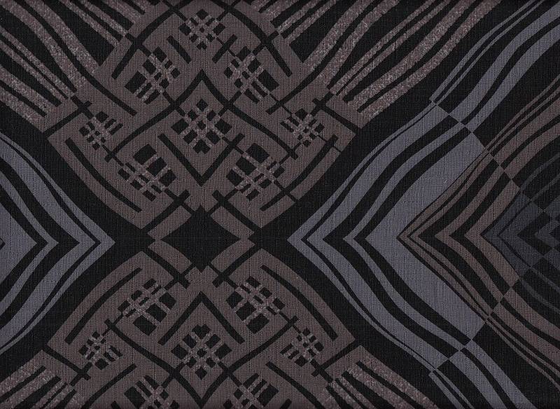 Patch Diagonal blau