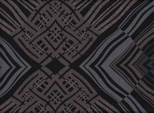 Patch Diagonal blau