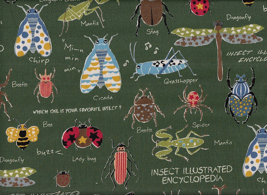 Wachstuch Insect Encyclopedia