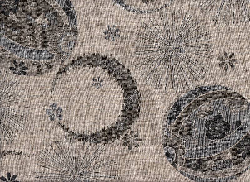 Temari schwarz Jacquard