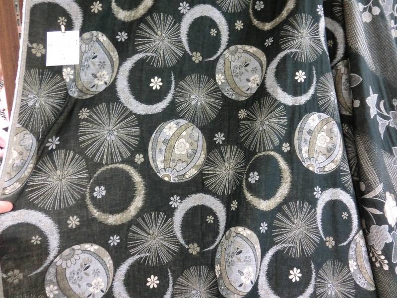 Temari schwarz Jacquard