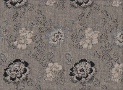 Hana karakusa schwarz Jacquard