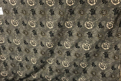 Hana karakusa schwarz Jacquard