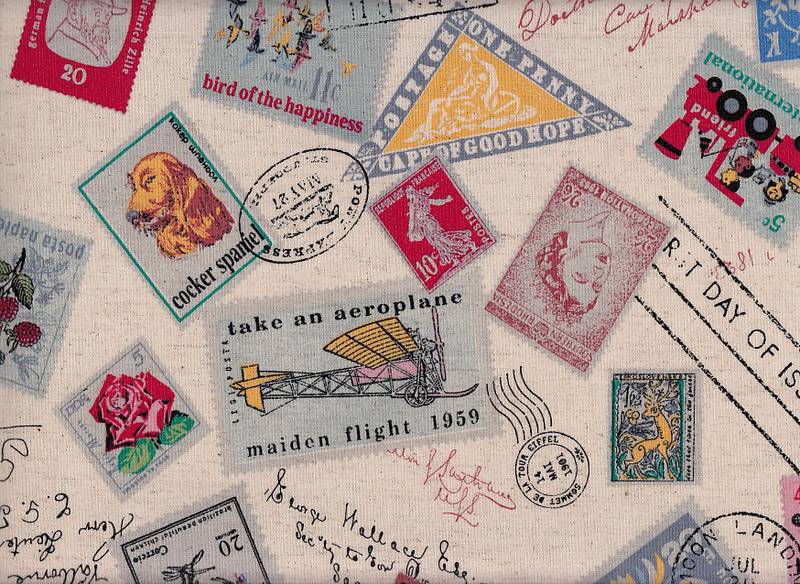 Wachstuch Stamps