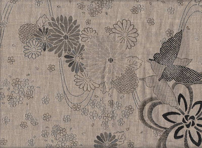 Hanacho schwarz Jacquard