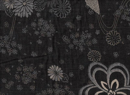 Hanacho schwarz Jacquard