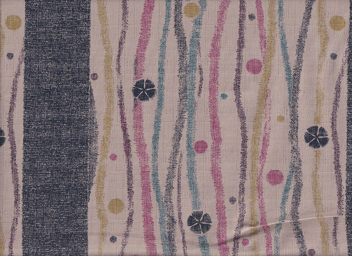 Reststück Sakura & Streifen Patch 73 x 110 cm