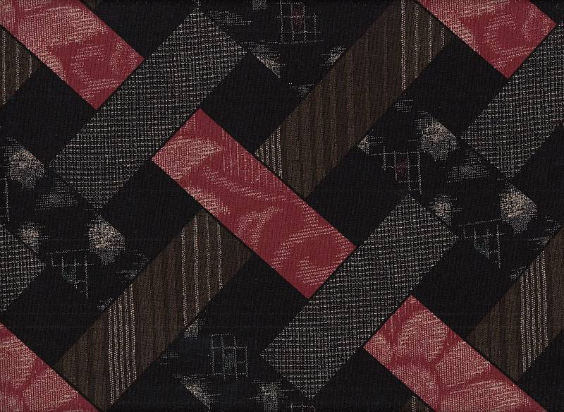 Patch Streifen schwarz rot