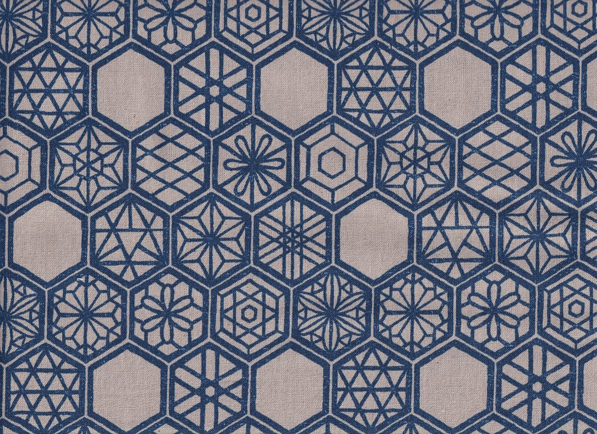 Wachstuch Simple style blue