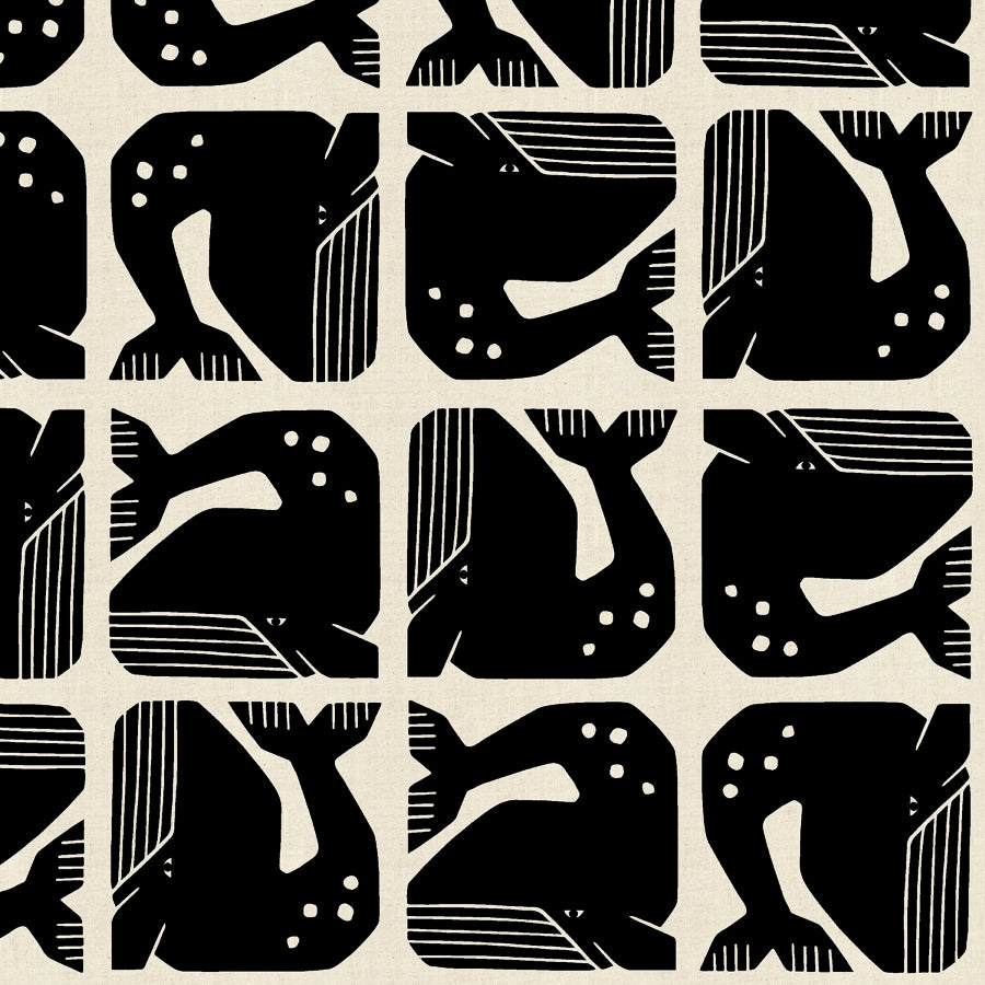 Cotton & Steel Grumpy Whale