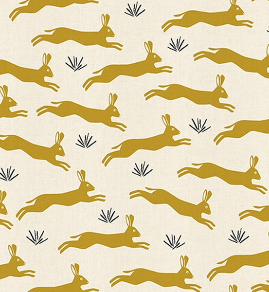 Cotton & Steel  In The Woods - Playful Hare