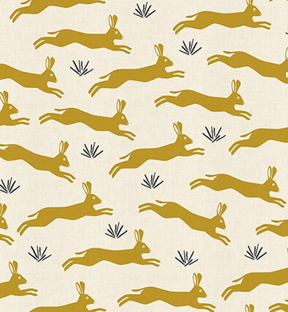 Cotton & Steel  In The Woods - Playful Hare