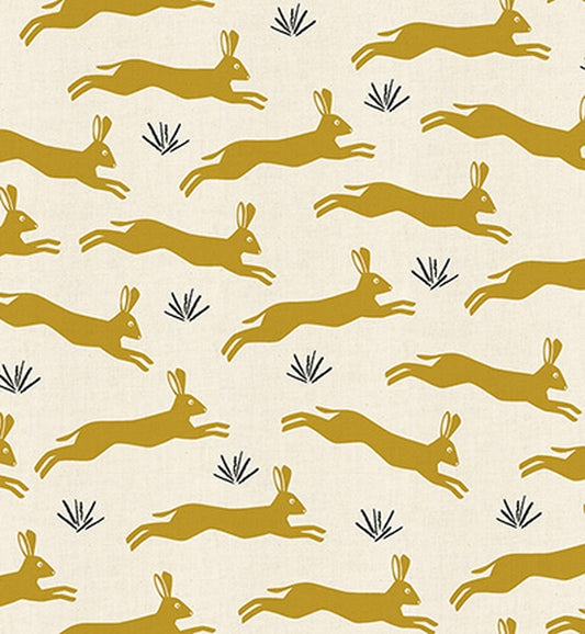 Cotton & Steel  In The Woods - Playful Hare