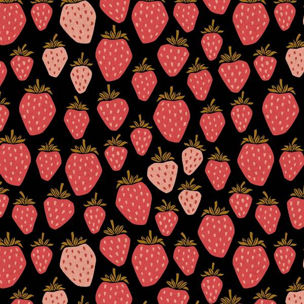 Cotton & Steel Under the Apple Tree - Queen of Berries Canvas