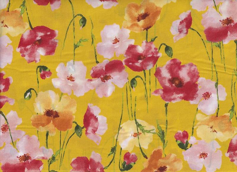 Watercolor Poppy