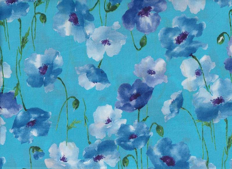 Watercolor Poppy
