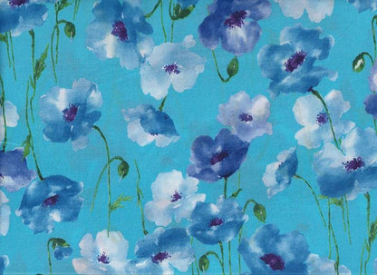 Watercolor Poppy