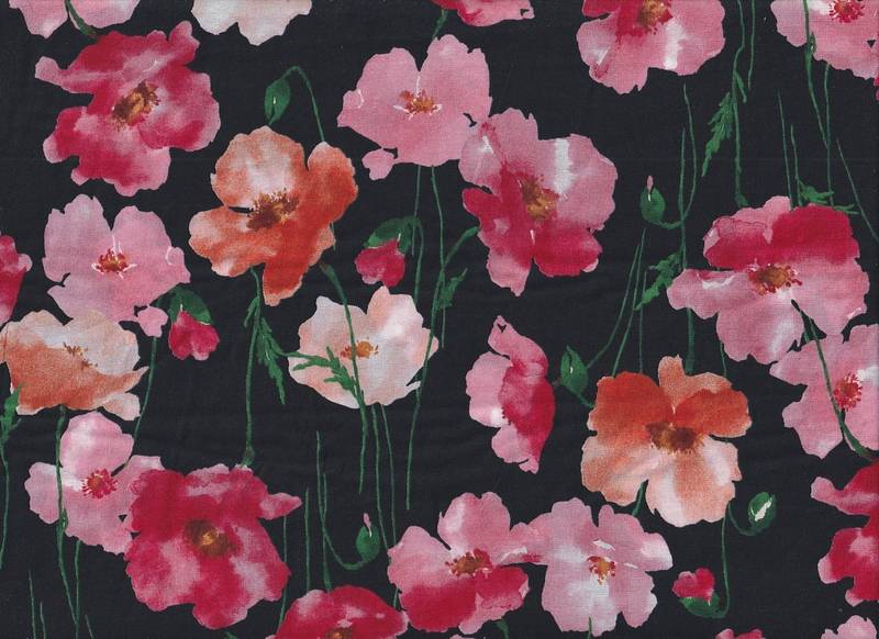 Watercolor Poppy