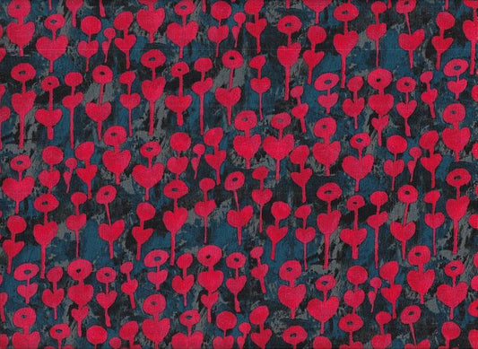 Cotton & Steel Love Flower Rayon