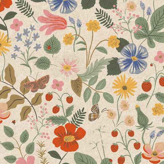 Cotton & Steel Strawberry Fields Canvas
