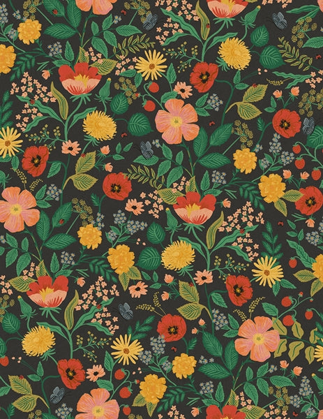 Cotton & Steel Camont - Poppy Fields Canvas