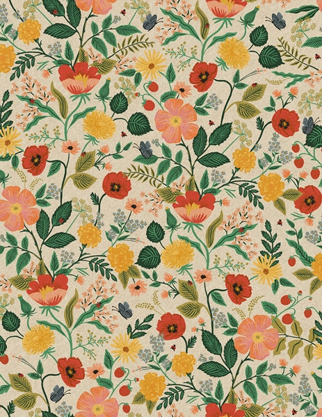 Cotton & Steel Camont - Poppy Fields Canvas