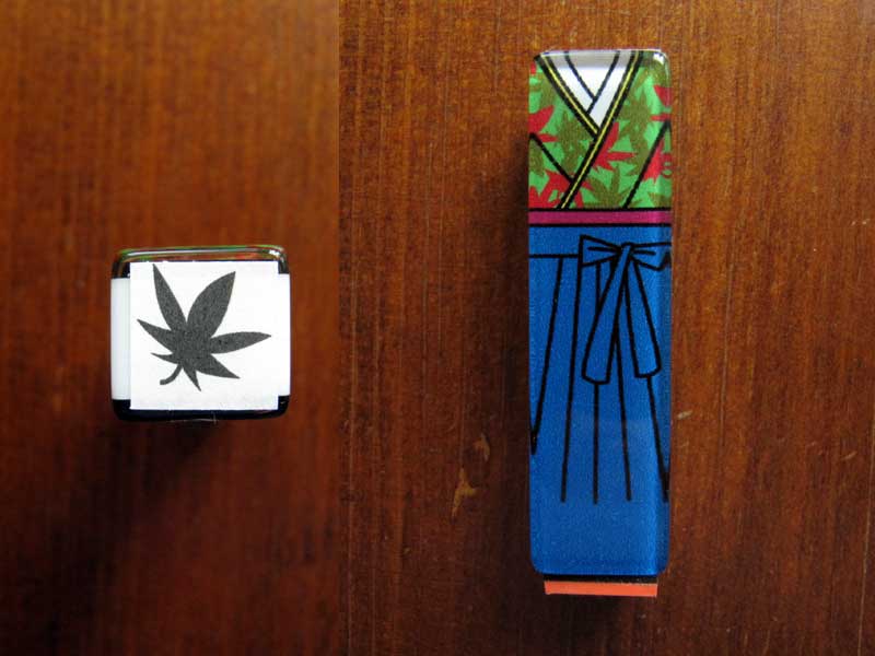 Stempel aus Glas